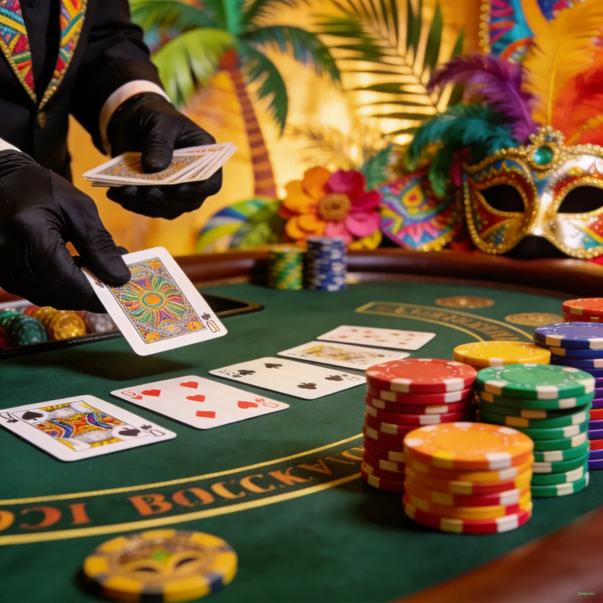 Big win animation on popvai slot Jogo